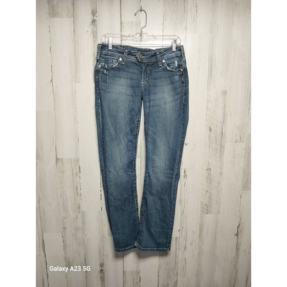 Silver Jeans Womens W30/L31 Tuesday Slim Boot (31x30)
